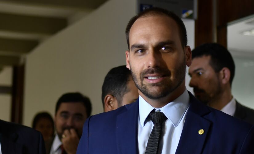 Nome do deputado Eduardo Bolsonaro (PSL-SP) recebeu aval do governo americano para embaixada