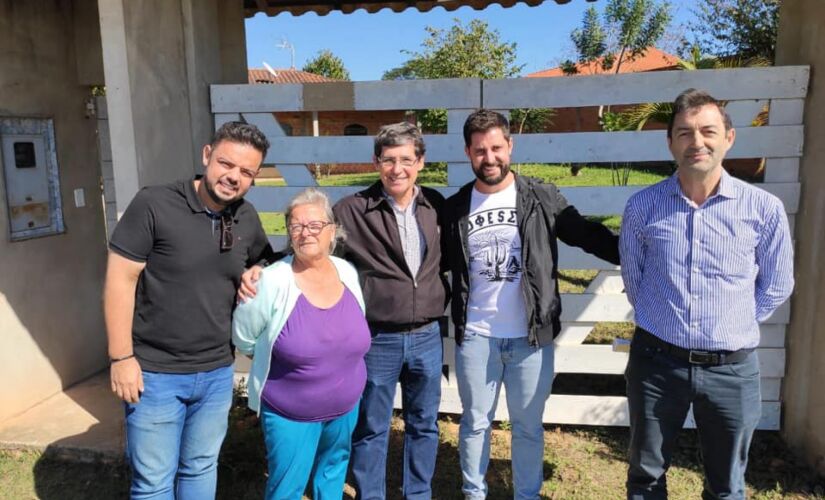 O prefeito Dr. Cássio Habice Prado e o superintendente do SAAE Gustavo Interlick acompanharam a iniciativa na última semana 