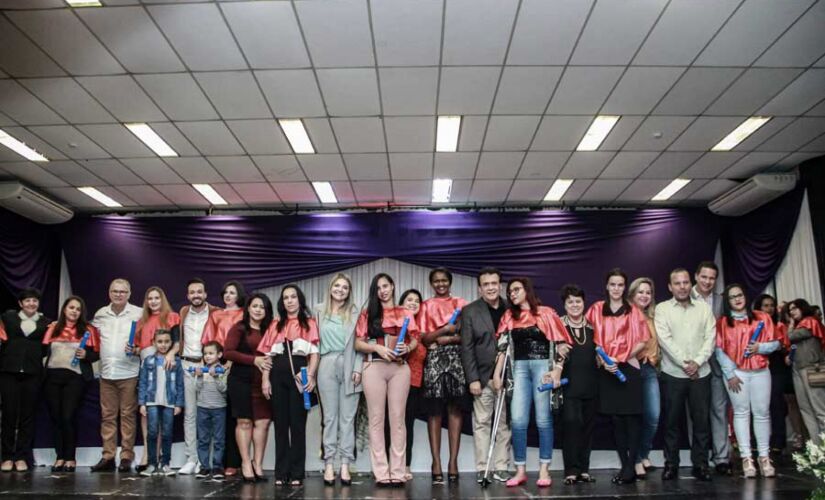 Alunos participaram das formaturas nos dias 14,15 e 16 deste mês, no Cemur em Taboão da Serra 
