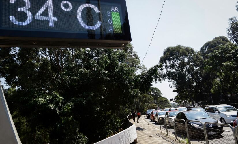 Temperatura alta em SP