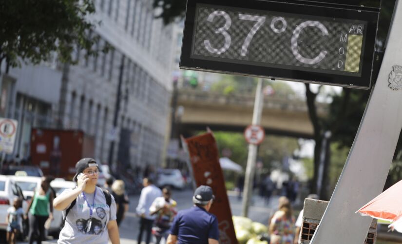 Nesta quarta-feira, as temperaturas chegaram a 37°C em algumas regiões da capital paulista