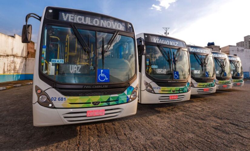 A Viação Vaz, uma das empresas que integram o Consórcio em Santo André, colocou os novos coletivos em circulação na segunda-feira
