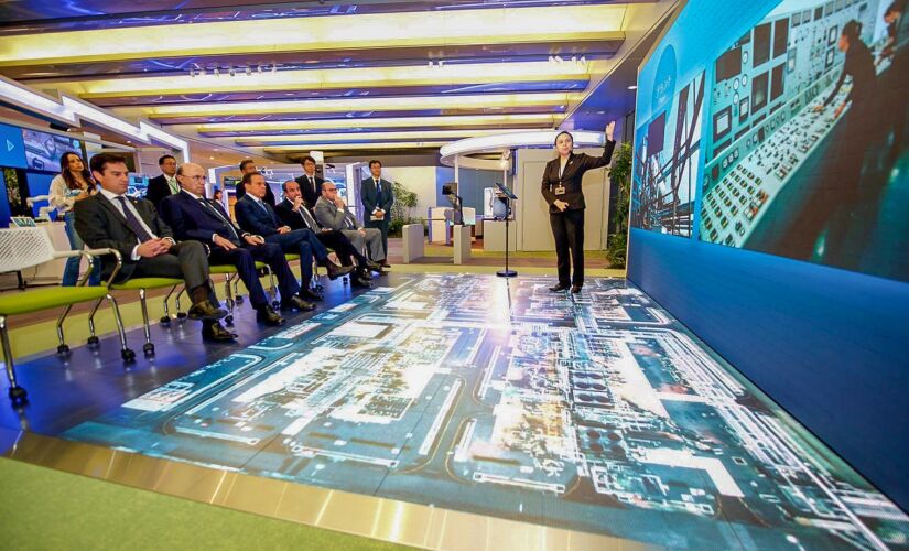O governador do Estado, João Doria, durante visita à NEC Future Creation Hub nesta quarta-feira 