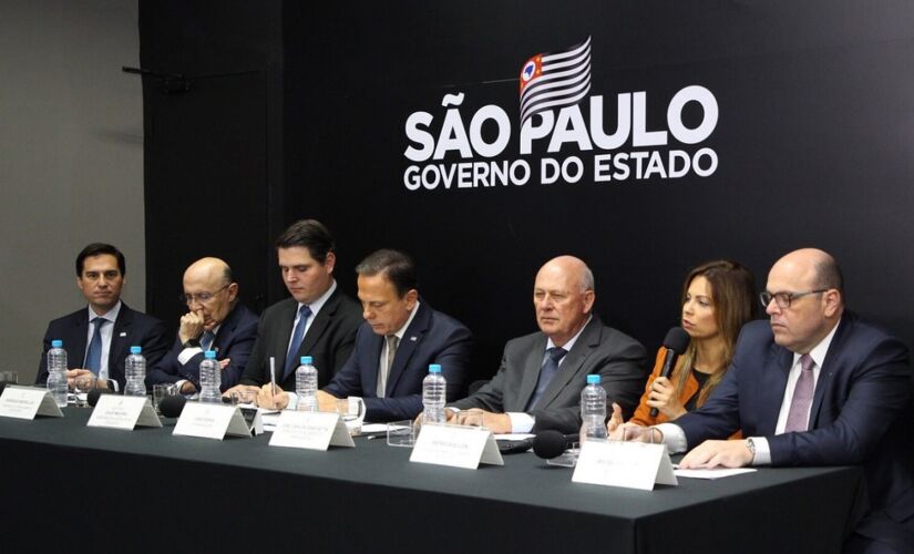 Governador João Doria anunciou os investimentos na região de Campinas, na tarde de ontem durante, uma coletiva de imprensa 