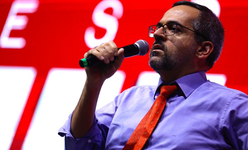  O ministro da Educação, Abraham Weintraub no Fnesp (Fórum Nacional do Ensino Superior) ontem