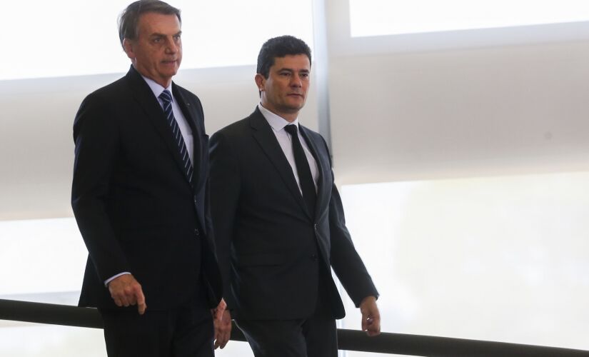 Moro foi ministro da Justi&ccedil;a no governo Bolsonaro