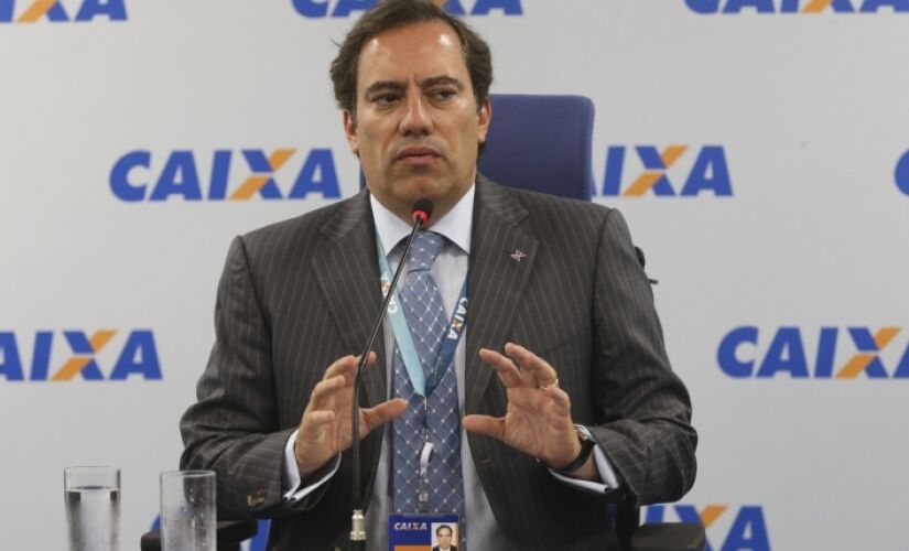 O presidente da Caixa, Pedro Guimarães