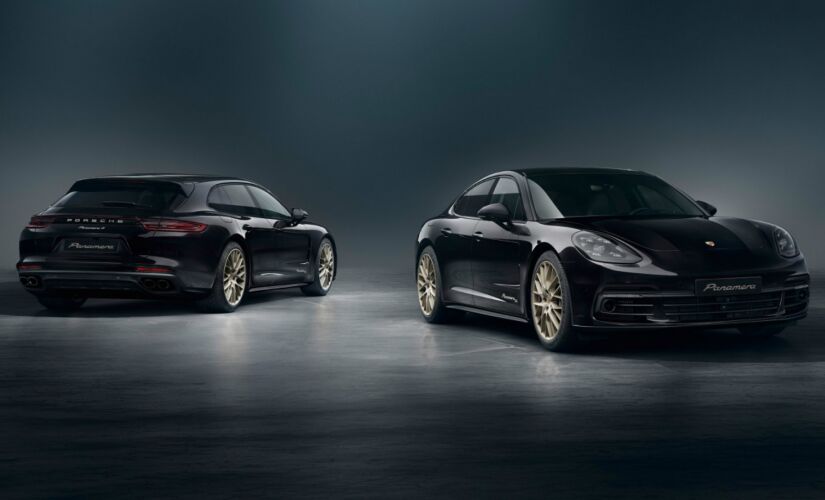 A edição especial do Panamera celebra os dez anos do modelo