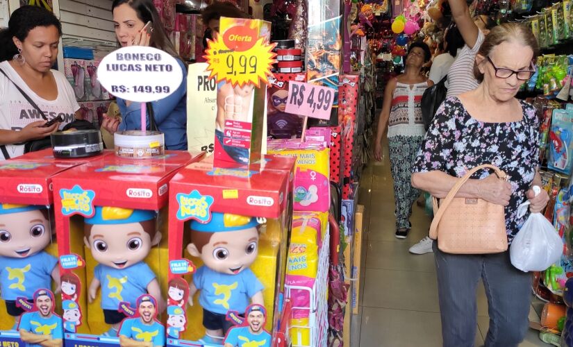 O Dia das Crianças é quarta data comemorativa para o comércio, ao lado do Dia dos Pais