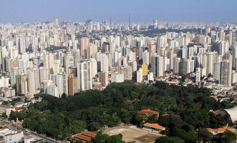 Parque da &Aacute;gua Branca, na zona oeste da Capital