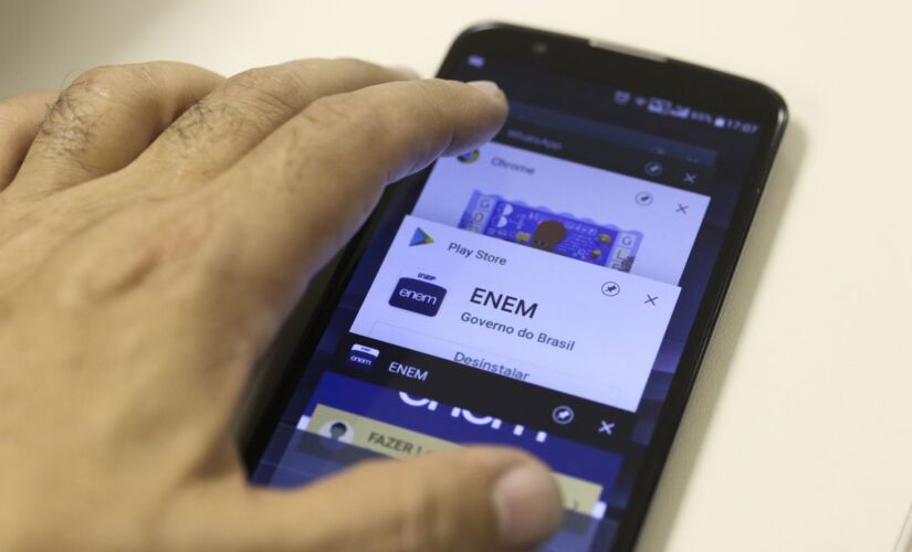 O Cartão do aluno também pode ser consultado no Aplicativo de Celular ENEM 2019, disponível para Apple Store e Google Play