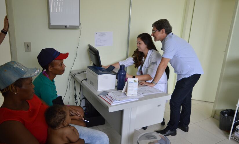 O posto de saúde Dr. Francisco Moreira Jr. na Vila América, em Porto Feliz, foi a primeira unidade a receber a informatização