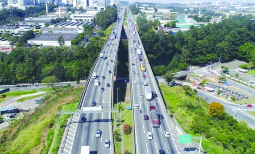 Rodovia no estado de São Paulo