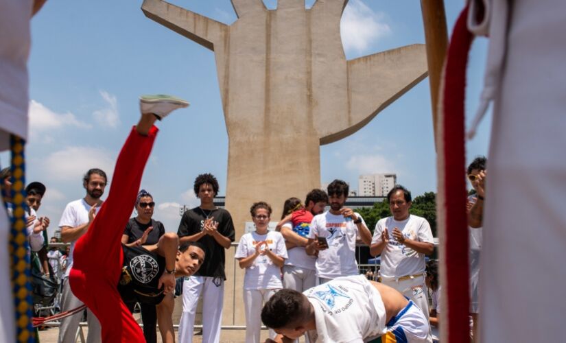 Encontro Nacional de Capoeira no Memorial da América Latina