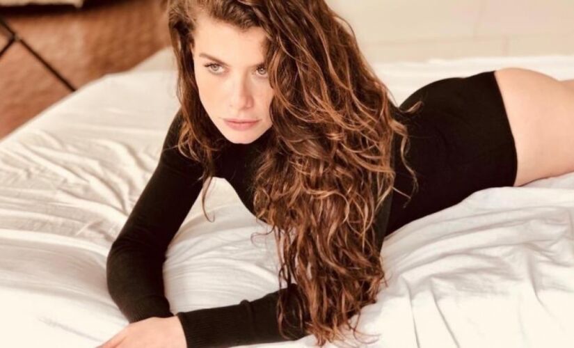 A atriz Alinne Moraes