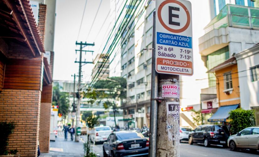Zona Azul na capital paulista