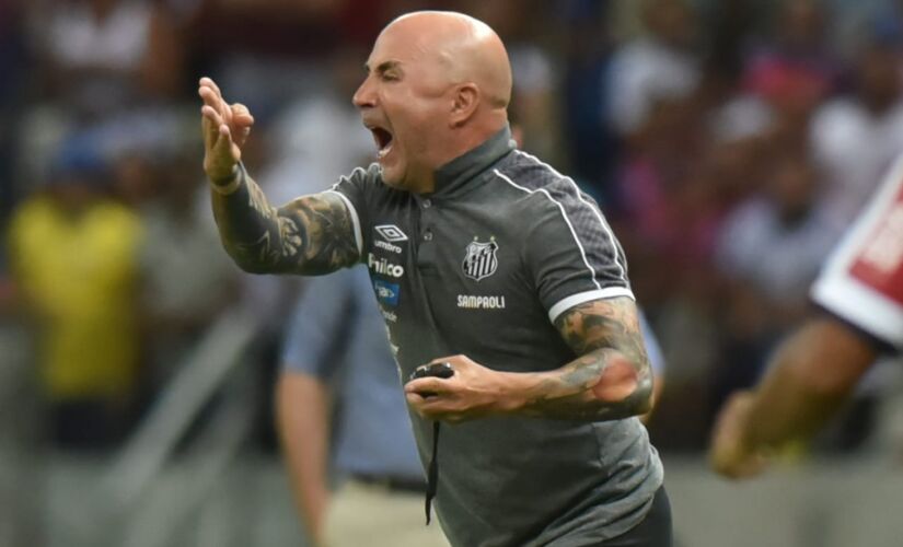 A queda de braço entre Santos e Sampaoli parece estar apenas no início