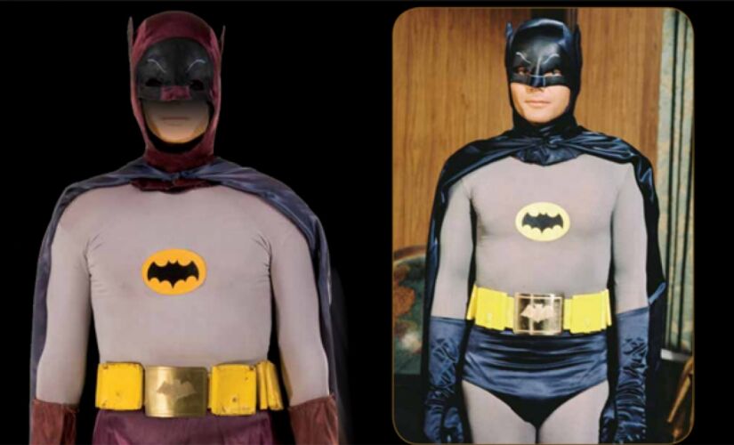 Uniforme disponível para o arremate foi usado na série protagonizada por Adam West e Burt Ward, entre 1966 e 1968