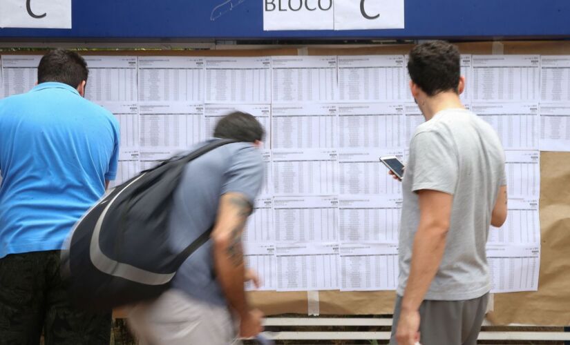 Ao todo, 96.086 pessoas se inscreveram no exame, em 104 cidades brasileiras