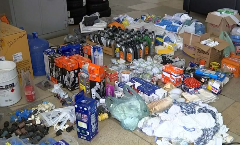 Produtos apreendidos pela Polícia Civil na última semana 