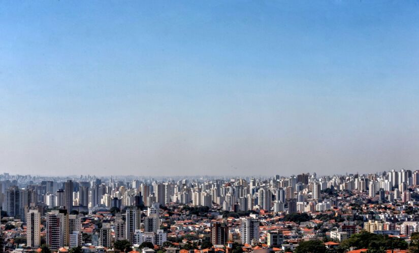 Vista a&eacute;rea da cidade de S&atilde;o Paulo
