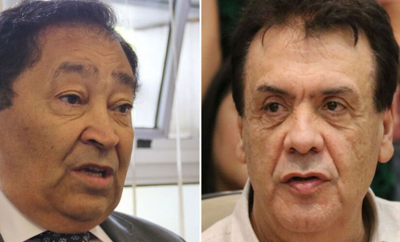 O deputado estadual Aprígio e o prefeito Fernando Fernandes