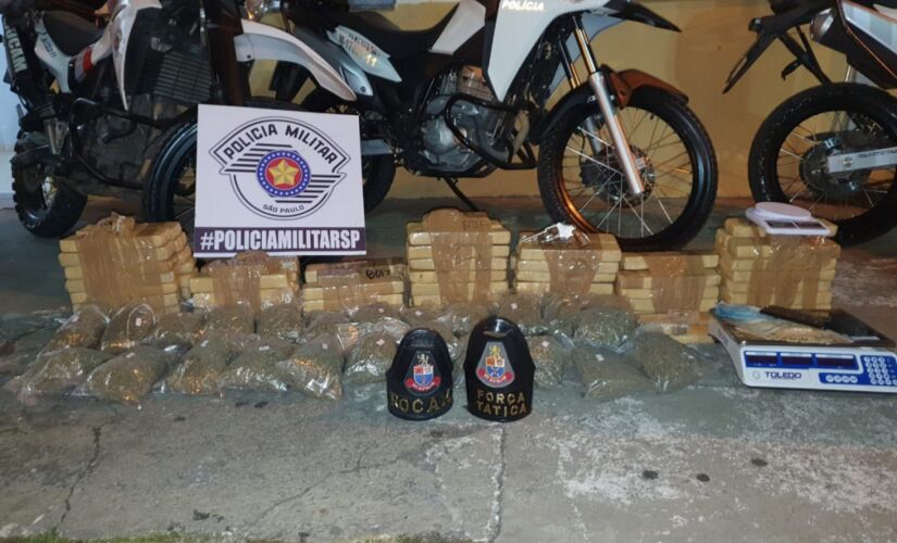 GRANDE SP_mais-de-60-quilos-de-maconha-foram-apreendidos-em-mogi-pm_DIVULGAÇÃOPolícia Militar
