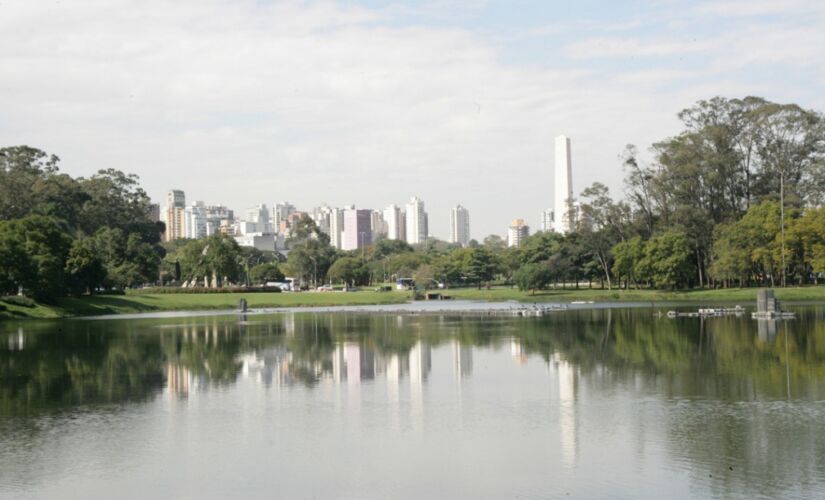 Parque Ibirapuera, na zona sul de S&atilde;o Paulo