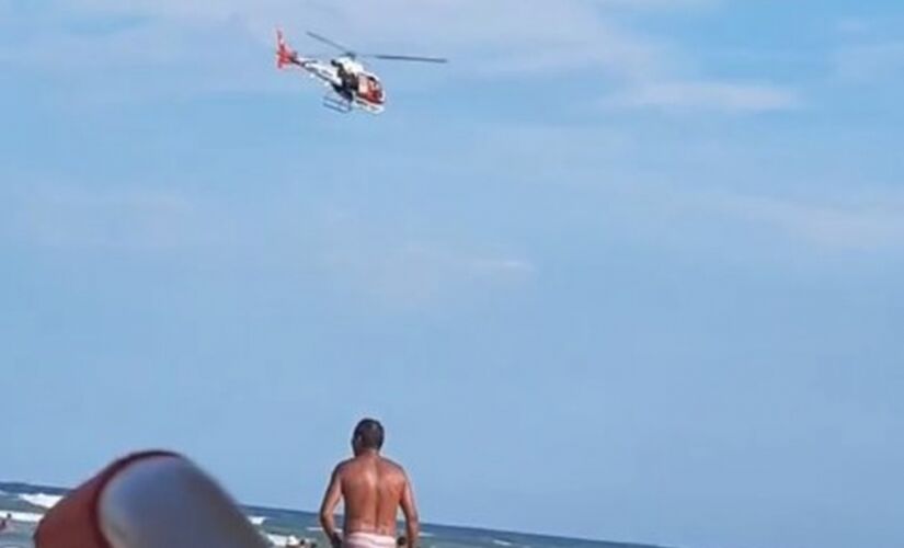 Bombeiros marítimos foram acionados e chegaram rapidamente ao local para auxiliar no resgate