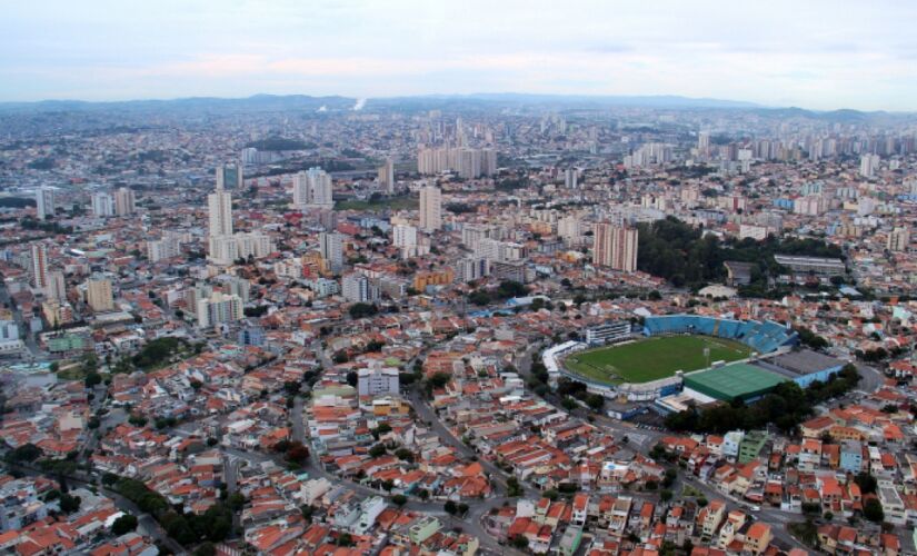Vista a&eacute;rea S&atilde;o Caetano do Sul