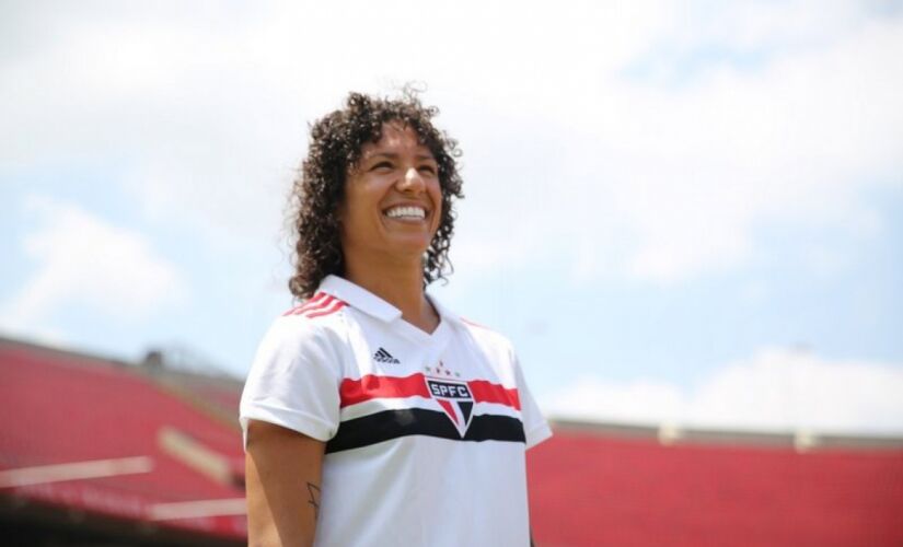 A atacante chegou em janeiro do ano passado no tricolor