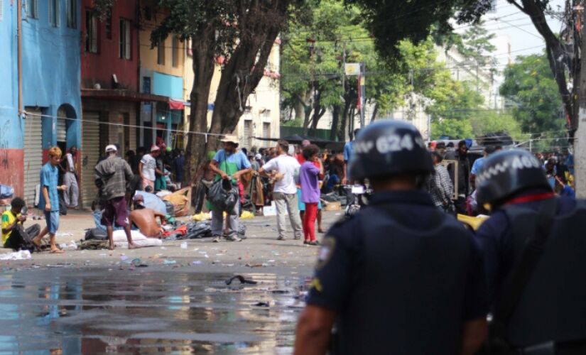 Cracolândia, no centro de SP