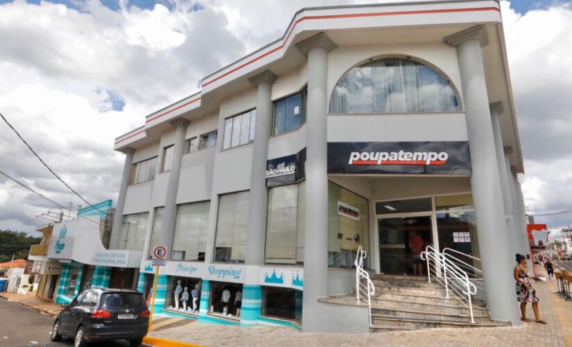 Unidade do Poupatempo de Lençóis Paulista; é necessário agendar data e horário para ser atendido de forma presencial