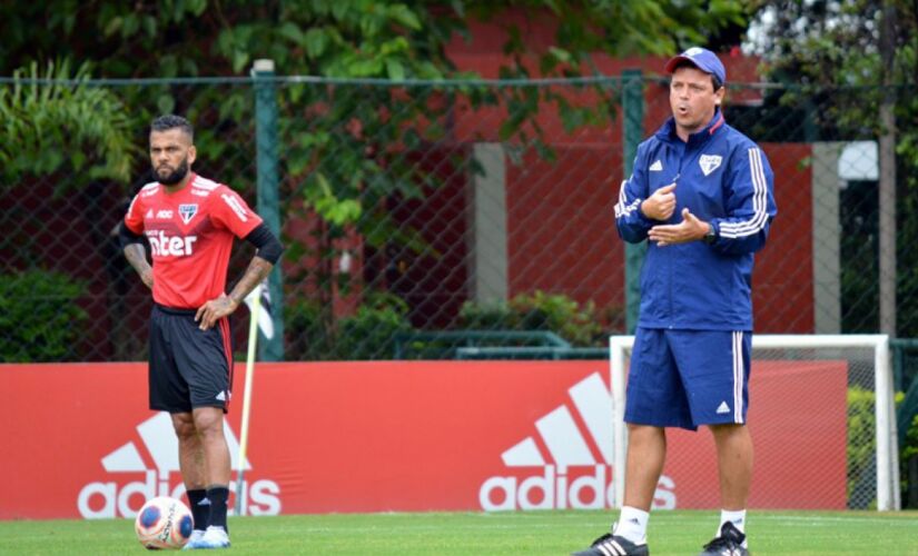 O time titular voltou a treinar na manhã desta sexta-feira (24), no CT da Barra Funda