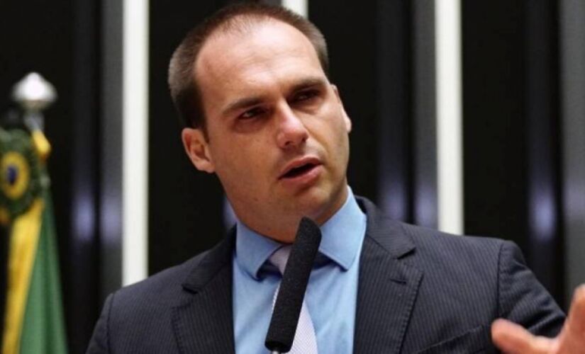 O deputado Eduardo Bolsonaro.