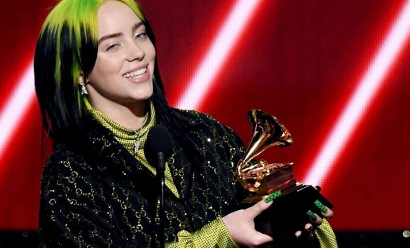 Eilish também é a mais jovem a ganhar todas as principais categorias de uma vez
