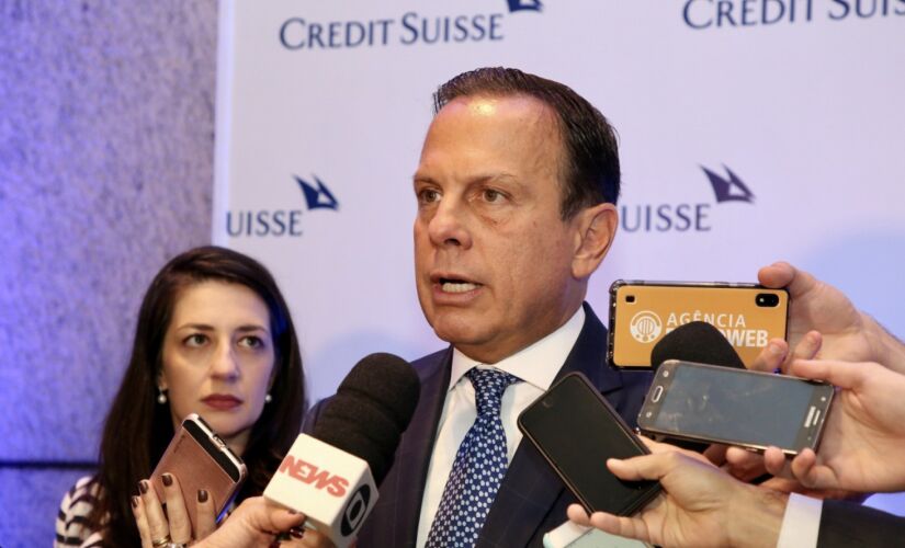 A declaração foi dada pelo governador a jornalistas após participar de painel de evento do Credit Suisse, em SP