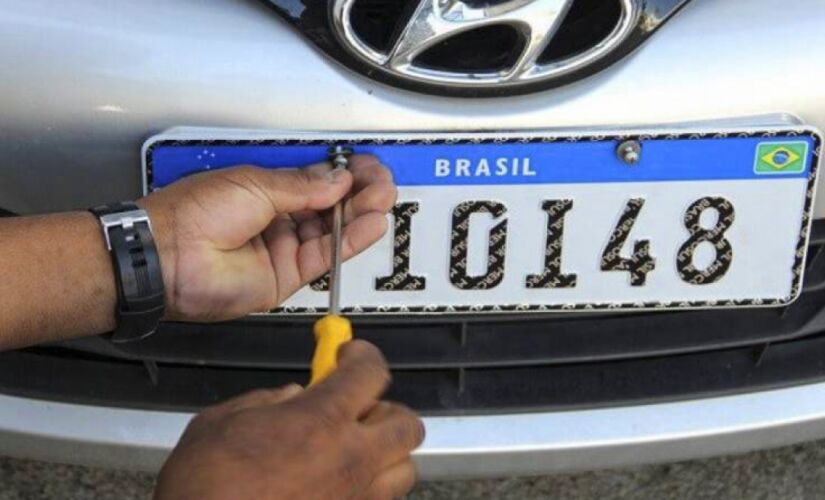 A nova placa será obrigatória apenas nos casos de primeiro emplacamento