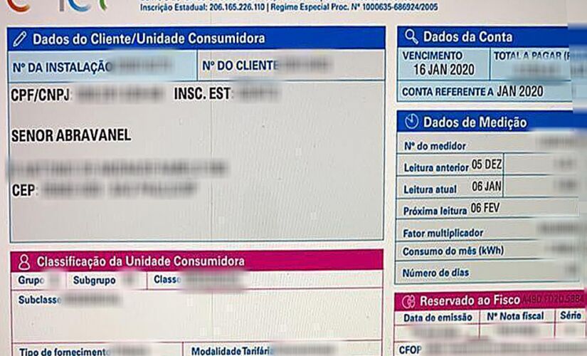 Analista diz que qualquer um poderia ter acesso &agrave; conta de energia de qualquer usu&aacute;rio, como a do apresentador Silvio Santos