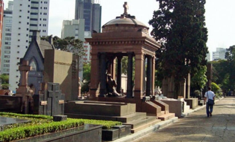 Cemitério da Consolação, na região central de São Paulo