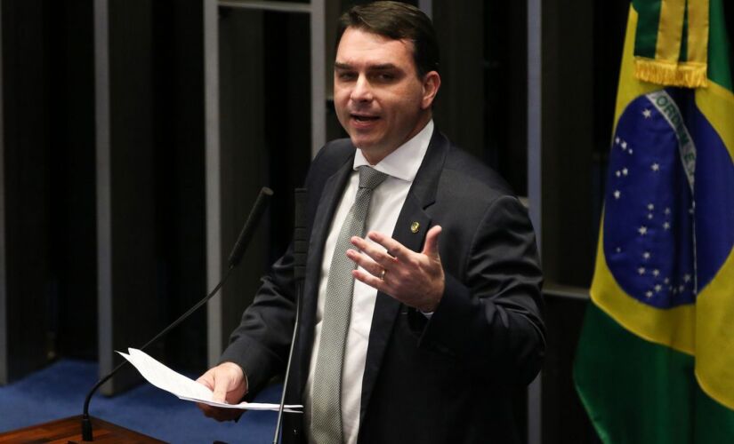 O TJRJ decidiu manter a decisão que quebrou os sigilos bancário e fiscal do senador Flávio Bolsonaro (sem partido-RJ)