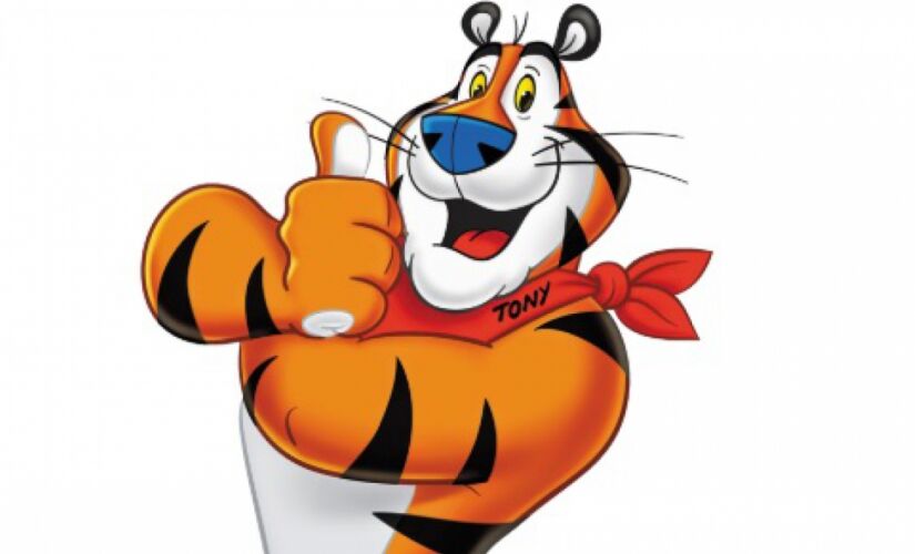 Tony, o tigre símbolo do Sucrilhos Kellog's