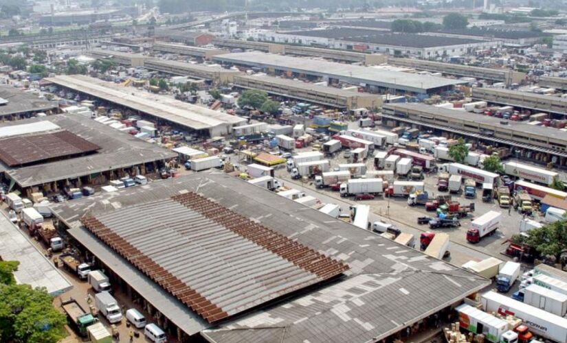 Ceagesp, na zona oeste de S&atilde;o Paulo