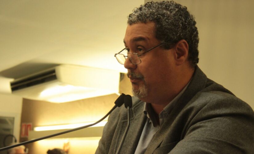 O vereador e presidente do Settaport, Francisco Nogueira (PT), que convocou a audiência sobre o Porto de Santos