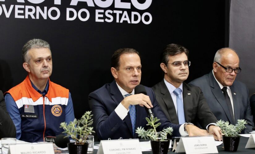 Doria informou que vai a Brasília fazer um pedido de verba para construir cinco piscinões na região metropolitana