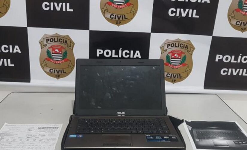 Equipamento foi recuperado pela polícia dois dias após o furto.