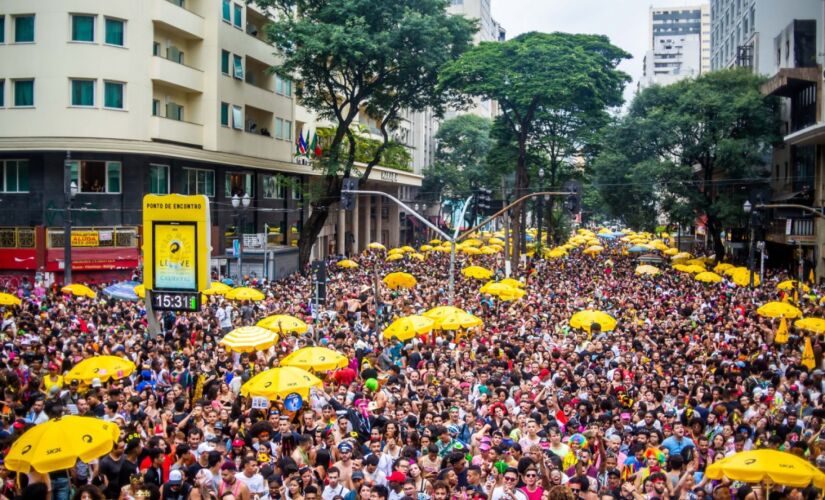 Carnaval de rua de São Paulo, em 2020, o último ano em que a folia tomou as ruas da Capital