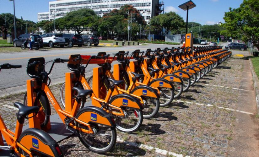 Bicicletas estão espalhadas em 18 estações na Cidade Universitária