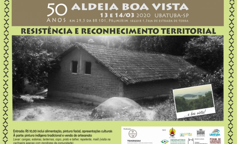 A programação inclui pintura corporal, canto e danças indígenas e rodas de conversas