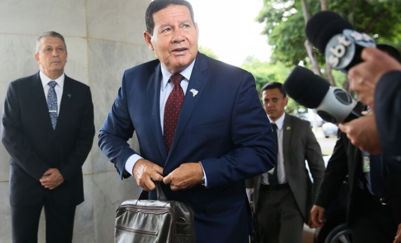 O vice-presidente da Rep&uacute;blica Hamilton Mour&atilde;o